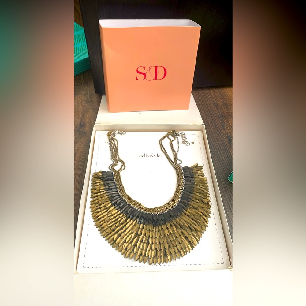 Stella & Dot Pegasus necklace.
